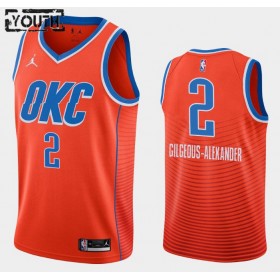 Dres Oklahoma City Thunder Shai Gilgeous-Alexander 2 2020-21 Jordan Brand Statement Edition Swingman - Dječji